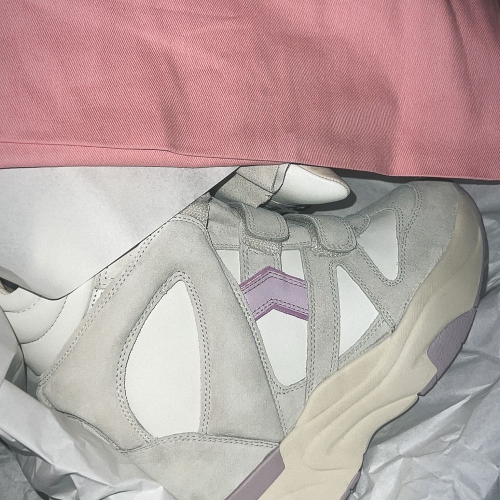 Isabel Marant Gray and Purple Wedge Shoes
NEVER WORN